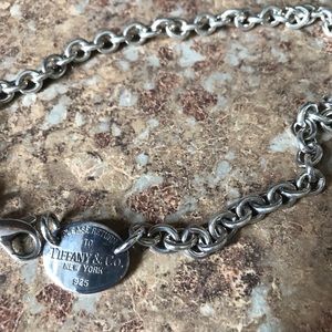 “Please Return to Tiffany’s” necklace